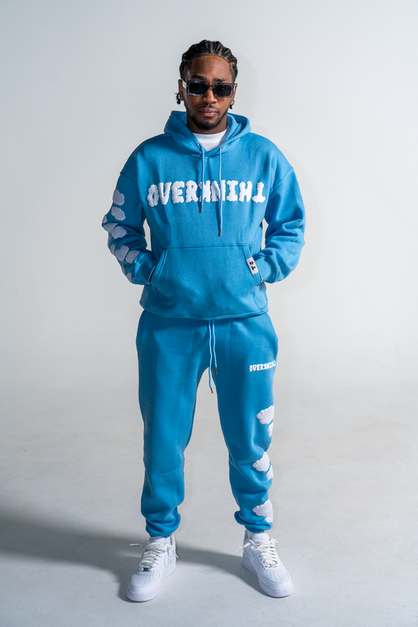 Blue Overthink Sweatsuit